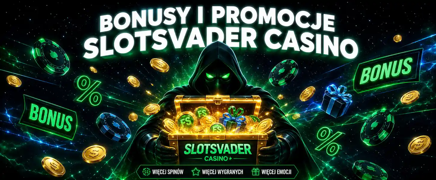Bonusy i promocje w SlotsVader Casino – przewodnik po ofertach powitalnych i darmowych spinach dla graczy w Polsce.